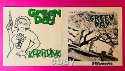 SEALED 2 LP Lot Green Day Vinyl 39/Smooth & Kerplunk LOOKOUT! Records
