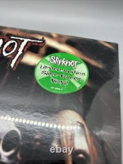 SEALED SLIPKNOT 1st Album SELF TITLED Record SLIME GREEN Vinyl
