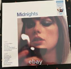 SEALED TAYLOR SWIFT MIDNIGHTS VINYL WITH HAND SIGNED PHOTO sold separately