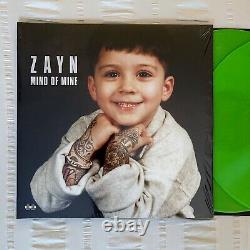 SEALED Zayn Mind of Mine 2xLP neon green vinyl records! Harry styles