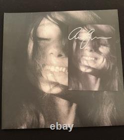 SIGNED Ariana Grande Petal Translucent Pearly White LP Pick your Signature