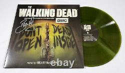 SIGNED Bear McCreary The Walking Dead Limited Edition Green Vinyl 2LP Soundtrack