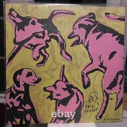 SIGNED Paul Jacobs Pink Dogs On the Green Grass (Vinyl) 12 1st Press NEW MINT
