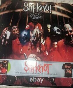 SLIPKNOT Self-Titled LP Record Limited Edition 2009 Green Vinyl