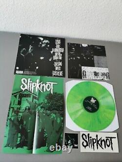 SLIPKNOT lim lightgreen marbled Vinyl LP + Poster Mate Feed Kill Repeat (2017)