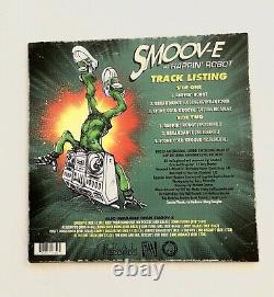 SMOOV-E RAPPIN ROBOT LP Green Vinyl RecordRER-1735 VG+ 2013 Signed/Autograph