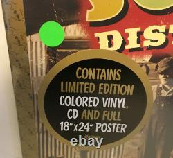 SOCIAL DISTORTION hard times 2Lp GREEN Vinyl DOUBLE Record with Poster & cd SEALED