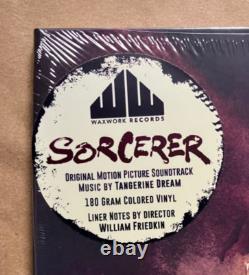 SORCERER Soundtrack LP 2020 US Colored 180g Vinyl Waxwork NEW Tangerine Dream SS