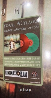 SOUL ASYLUM Grave Dancers Union 2x LP Red Green Vinyl #d Record Store Day SEALED