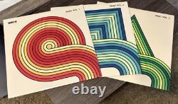 STRFKR Vault Vol 1 (Red) 2 (Teal) & 3 (Green) Vinyl LP's 2017 Polyvinyl