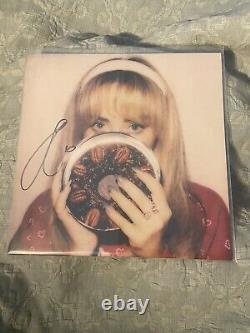 Sabrina Carpenter SIGNED Fruitcake Vinyl Record LP Olive Green Newbury New