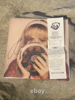 Sabrina Carpenter SIGNED Fruitcake Vinyl Record LP Olive Green Newbury New