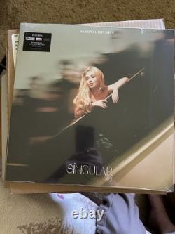 Sabrina Carpenter Singular Act I Vinyl SEALED White With Olive Green Splatter
