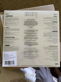 Sabrina Carpenter Singular Act I Vinyl SEALED White With Olive Green Splatter