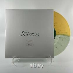 Say Anything Is A Real Boy 10 Vinyl Box Set Yellow & Green Splatter Color
