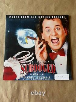 Scrooged Vinyl Soundtrack Danny Elfman Mistletoe Green 100 Copies SEALED