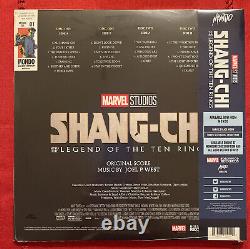 Shang-Chi And The Legend Of The Ten Rings Soundtrack 2XLP Mondo Exclusive Vinyl
