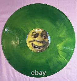 Shrek Original Motion Picture LP Vinyl Swamp Green, NEW RARE Gorgeous Swirl