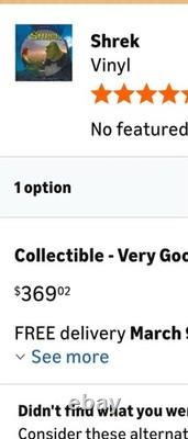 Shrek Ost Viny Limited Edition Exclusive Vinyl Soundtrack