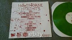 Signed 1 of 5 Green Camouflage LP 2012 JT/Micah HAWTHORNE HEIGHTS Hope punk emo