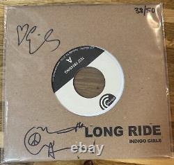 Signed 8x10 Indigo Girls & RARE Test Pressing #38/50, On Green Vinyl. Rare Find