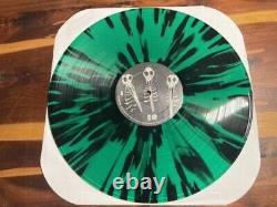 Signed HAIL THE SUN Wake Vinyl LP Green Transparent Blue Swan Records