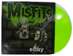 Signed Misfits Autographed Project 1950 Green Vinyl Lp Certified Jsa # Ii10643