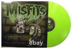 Signed Misfits Autographed Project 1950 Green Vinyl Lp Certified Jsa # Ii10643