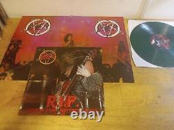 Slayer Reign In Pain. 1997 GREEN VINYL LIMITED 54/ 187, POSTER ULTRARE. MINT