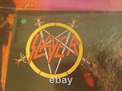 Slayer Reign In Pain. 1997 GREEN VINYL LIMITED 54/ 187, POSTER ULTRARE. MINT