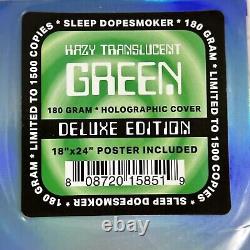 Sleep Dopesmoker Vinyl Green Hazy Translucent 2LP Holographic Foil Jacket NEW