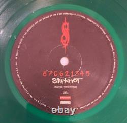 Slipknot LP Limited Edition Green Vinyl Roadrunner RR 8655-1 1999