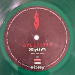 Slipknot LP Limited Edition Green Vinyl Roadrunner RR 8655-1 1999