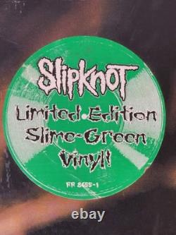 Slipknot LP Limited Edition Green Vinyl Roadrunner RR 8655-1 1999