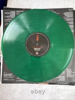 Slipknot Self Titled Lp Record 1999 Slime Green Vinyl