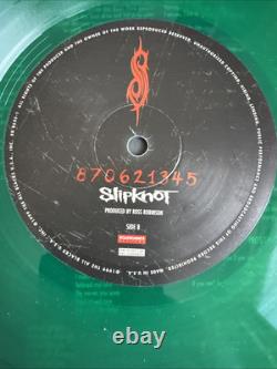 Slipknot Self Titled Lp Record 1999 Slime Green Vinyl