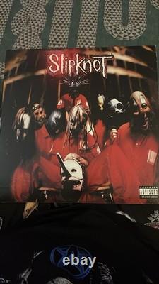Slipknot Self-Titled Vinyl LP Slime Green 1999 RR 8655-1