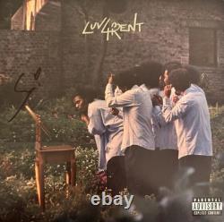 Smino Signed Luv 4 Rent Limited Edition Signed Vinyl Record Rare
