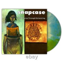 Snapcase Progression Through Unlearning LP Blue Gold Green Starburst Vinyl