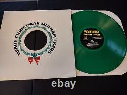 Snoop Doggy Dogg Merry Christmas Muthafuckers LP Death Row Green Vinyl PROMO