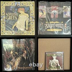 Soilent green Clear Vinyl Lot All Limited To 100 Family And Friends Edition