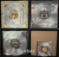 Soilent green Clear Vinyl Lot All Limited To 100 Family And Friends Edition