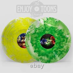 Sonic The Hedgehog 2 Vinyl Soundtrack (LIMITED YELLOW / GREEN EMERALD EXPLOSION)