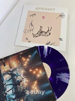 Sound Of Animals Fighting APESHIT Signed Colored Vinyl Record EP Anthony Green