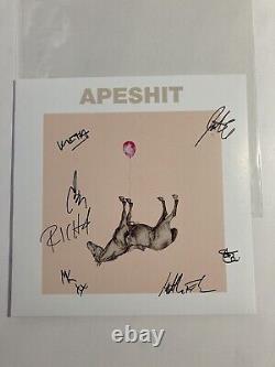 Sound Of Animals Fighting APESHIT Signed Colored Vinyl Record EP Anthony Green