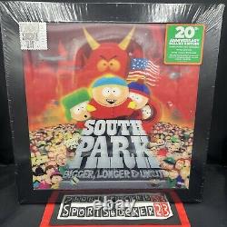 South Park Bigger Longer Uncut Green Blue 2x LP Vinyl RSD LE x/5000 IN HAND