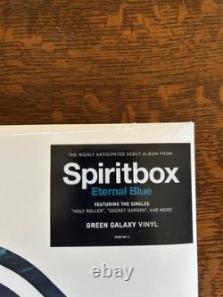 Spiritbox External Blue. Green Galaxy Vinyl LP (New) 1250 Copies. Limited