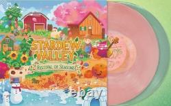Stardew Valley Festival of Seasons Vinyl Record Soundtrack 2 LP Pink Green VGM