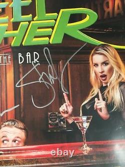 Steel Panther Autographed Lower The Bar Green Vinyl Record Signed Auto