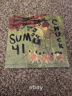 Sum 41 Chuck Vinyl LP Army Green Limited Rare Pressing 2014 Pop Punk Near Mint